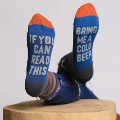 Patina Stores Bring Me A Cold Beer Socks