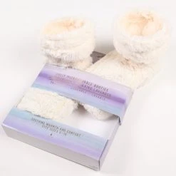 Patina Stores Cozy Lavender Heatable Booties