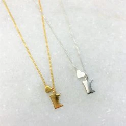 Patina Stores MN Heart Necklace