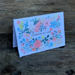 Patina Stores Floral Thinking Of You Card Cards & Wrap