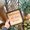 Patina Stores Embrace All That Is You Wall Art Graduation Gifts
