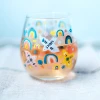 Patina Stores Bird Rainbow Wine Glasses