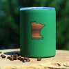Patina Stores Minnesota Stripe Green Low 10oz Tumbler