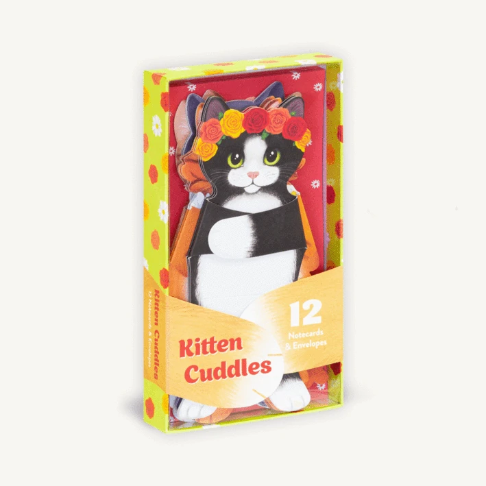 Patina Stores Kitten Cuddle Blank Boxed Cards 1 Patina Stores Kitten Cuddle Blank Boxed Cards