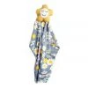 Patina Stores Blue Daisy Bamboo Baby Lovey Baby & Toddler