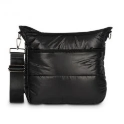 Patina Stores Accessories Large Black Crossbody Bag