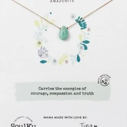 Patina Stores Amazonite Courage Necklace