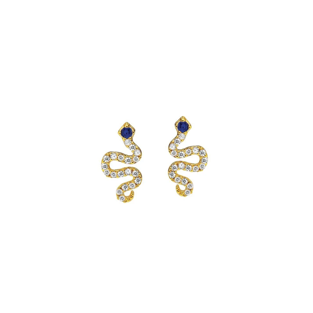 Patina Stores Pave Serpent Earring Jewelry Patina Stores Pave Serpent Earring Jewelry