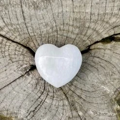 Patina Stores Alabaster Stone Heart Decor