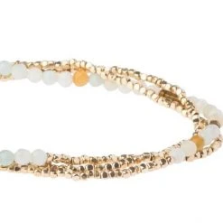 Patina Stores Jewelry Amazonite Stone Beaded Wrap Bracelet 3 Patina Stores Jewelry Amazonite Stone Beaded Wrap Bracelet