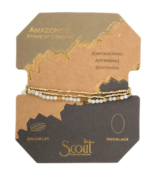 Patina Stores Jewelry Amazonite Stone Beaded Wrap Bracelet 1 Patina Stores Jewelry Amazonite Stone Beaded Wrap Bracelet