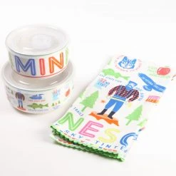 Patina Stores Bright MN Tea Towel