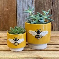 Patina Stores Garden Bumble Bee Pots