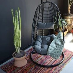 Patina Stores Home Goods Black Hanging Chair