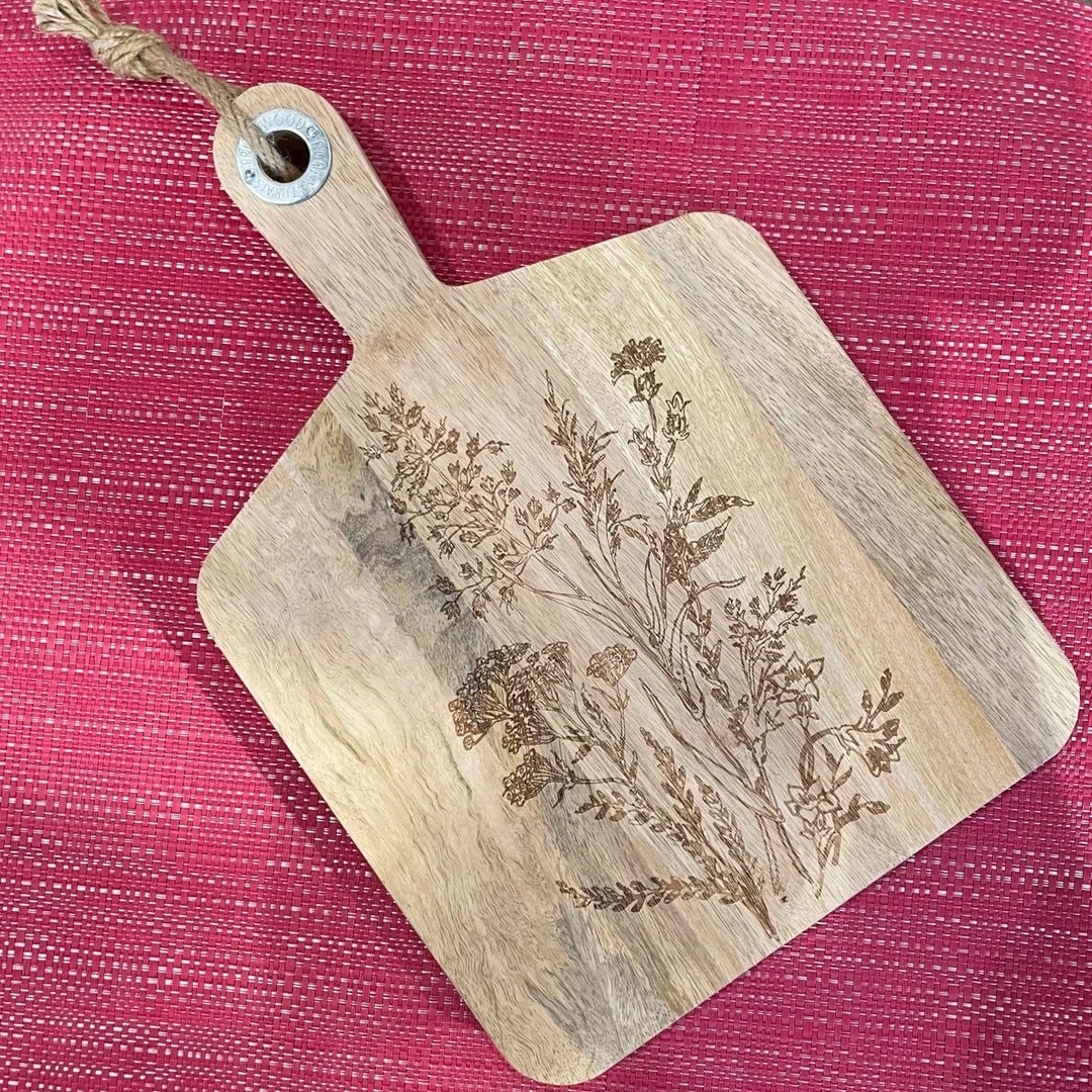 Patina Stores Entertaining Floral Serving Board Patina Stores Entertaining Floral Serving Board