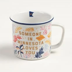 Patina Stores Floral Someone In MN Loves You Mug Kitchen