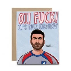 Patina Stores Roy Kent Ted Lasso Birthday Card