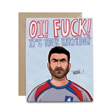 Patina Stores Roy Kent Ted Lasso Birthday Card 1 Patina Stores Roy Kent Ted Lasso Birthday Card