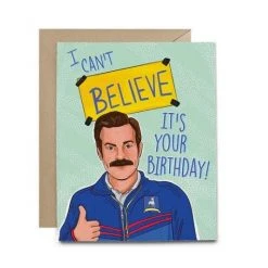 Patina Stores Ted Lasso Birthday Card Cards & Wrap