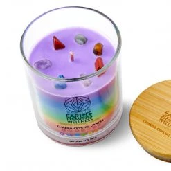 Patina Stores Chakra Crystal Candle Fragrance