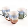 Patina Stores Kitchen Glazed Mug With Tea Bag Holder