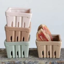 Patina Stores Kitchen Neutral Berry Baskets