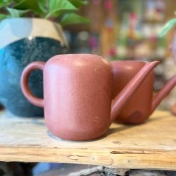 Patina Stores Garden Rust Ceramic Watering Can