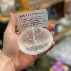 Patina Stores Selenite Charging Dish Mystic