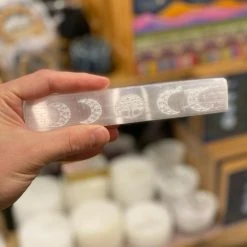 Patina Stores Moon Selenite Bar