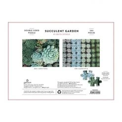 Patina Stores Succulent Garden Double-Sided 500pc Puzzle