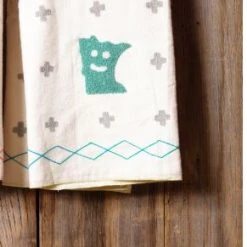 Patina Stores MN Lightweight Flannel Baby Blanket