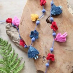 Patina Stores Abstract Multicolored Garland Decor