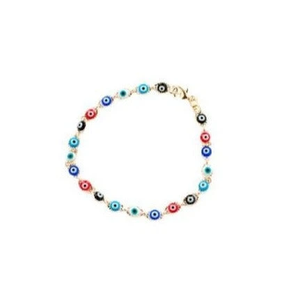 Patina Stores Bracelets & Rings Multicolored Evil Eye Bracelet Patina Stores Bracelets & Rings Multicolored Evil Eye Bracelet